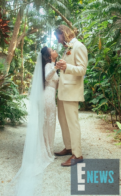 Vanessa Morgan, Michael Kopech, wedding, exclusive
